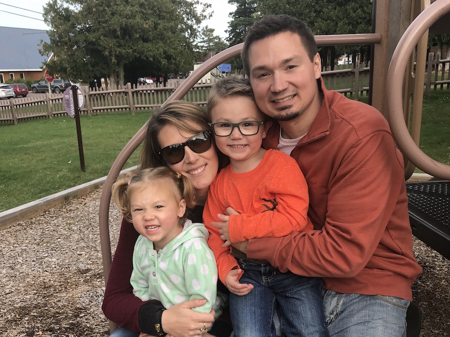 doctors The doctors and their kids at a park