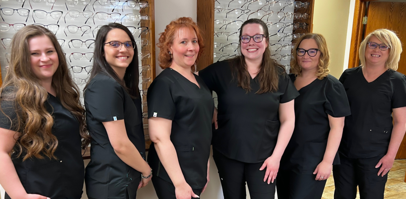 The staff at Northern Eye Care Associates